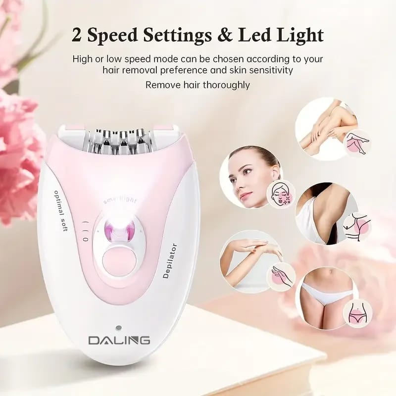 Lot Imported Daling DL-6032 Lady Epilator – Smooth & Gentle Hair Removal