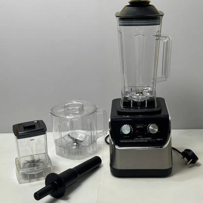 Lot Imported German Technology | 3-in-1 Silver Crest Blender, Chopper & Grinder