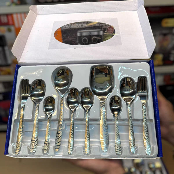 Lot Imported 52 Piece Cutlery set