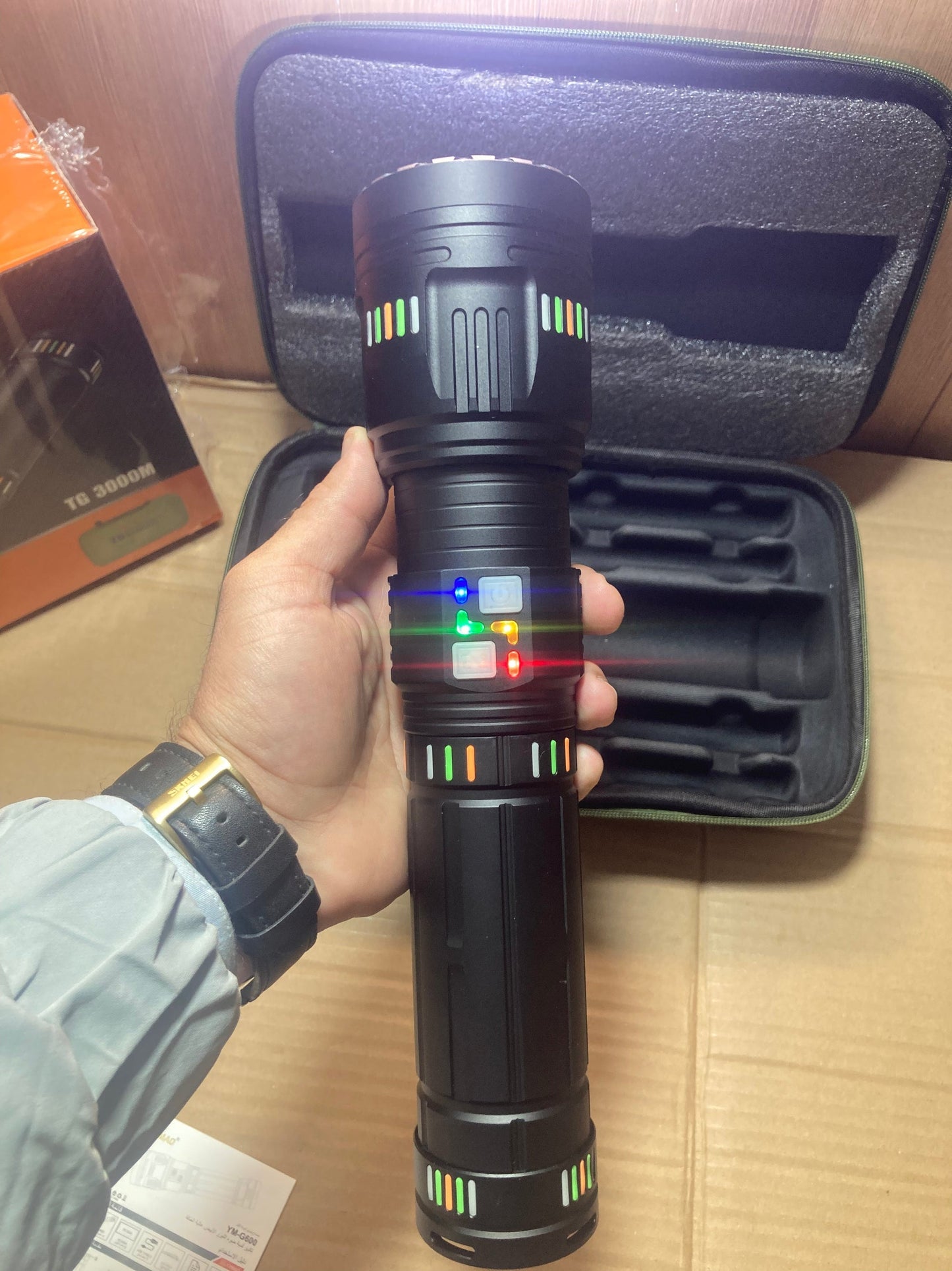 Yemao G‑600 Torch | 3KM Long Range | 40000mAh Battery| High Performance Lesser